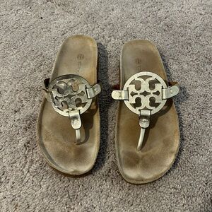 Tory Burch Gold Sandals